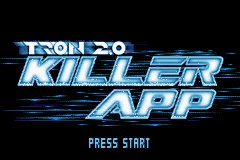 Tron 2.0 - Killer App Title Screen